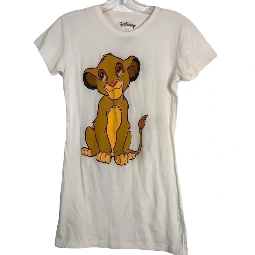DISNEY LION KING SIMBA GIRLS SHIRT SIZE LARGE